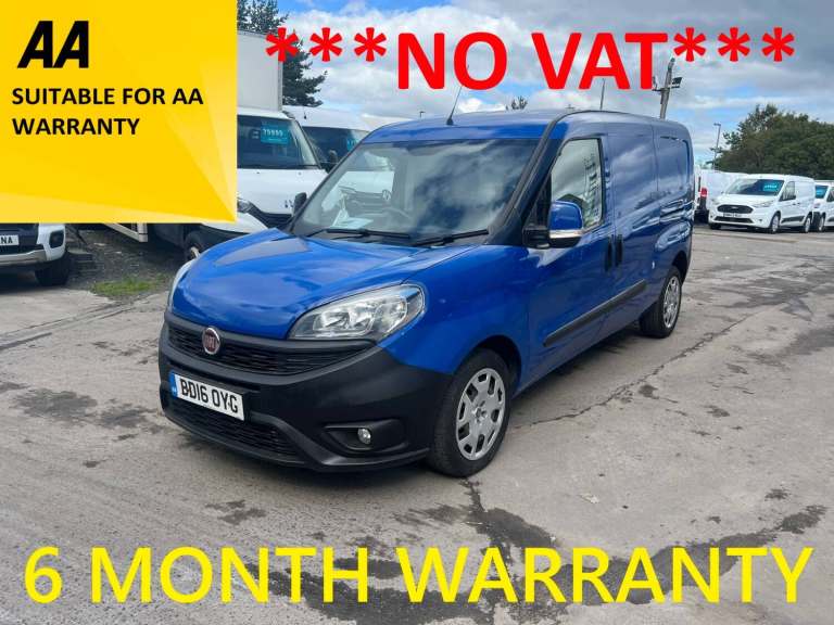 2016 Fiat Doblo 1.3 Multijet 16V SX Van Start Stop PANEL VAN Diesel Manual