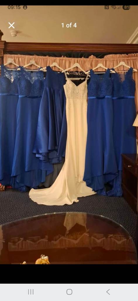 Wedding and bridesmaid dresses