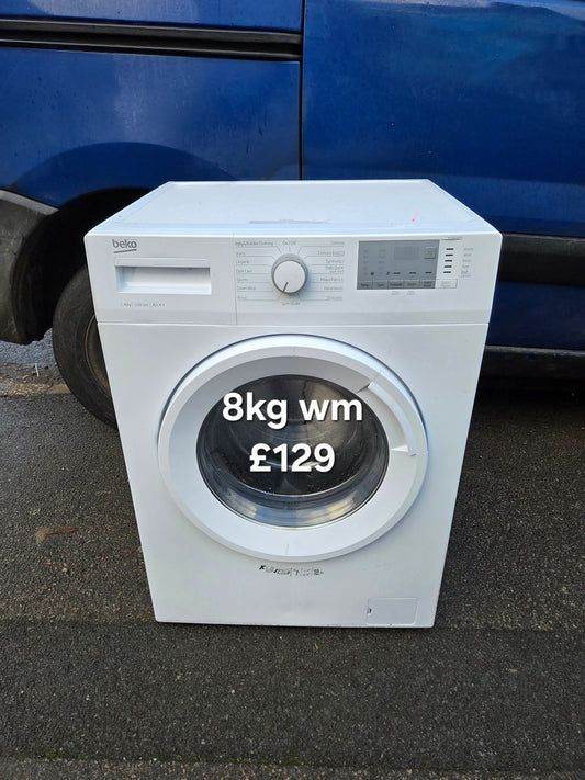 Beko 8kg washing machine 🌟 Free Delivery 🌟 120 Days Warranty 🌟 