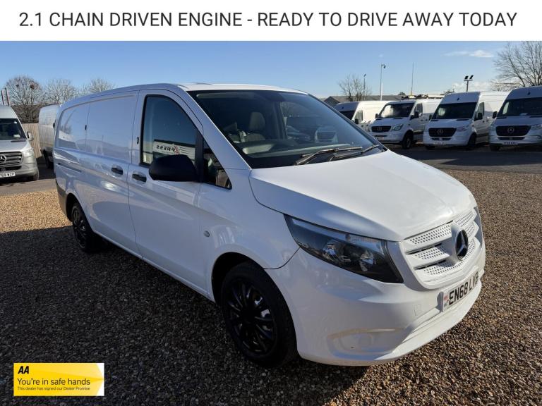 image for 2019 Mercedes-Benz Vito 2.1 114 CDI BlueTEC Panel Van 6dr Diesel Manual RWD L2 Euro 6 (136 ps) Pa...