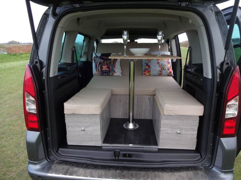 CITROEN BERLINGO MULTISPACE CAMPER 2018, JUST 50K MILES, NEW MOT NEWLY CONVERTED