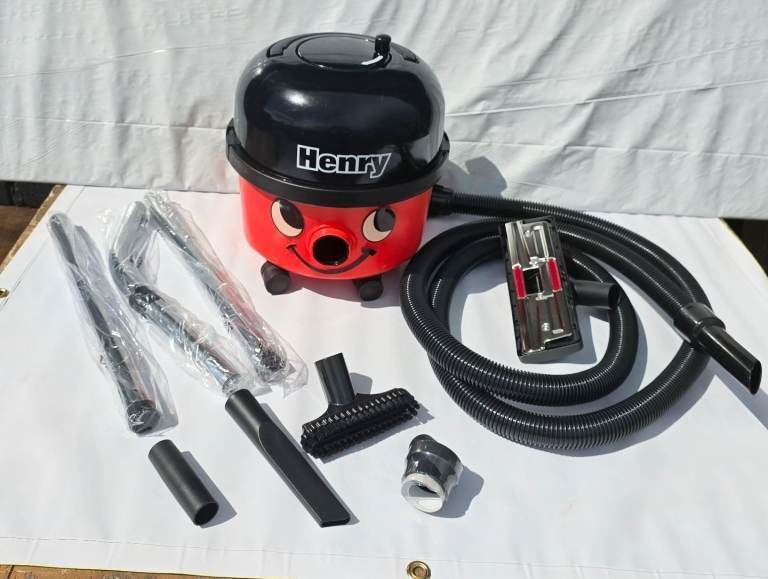 Henry Vacuum Cleaner with Accessories - new parts 