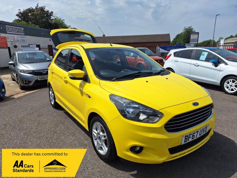 2017 Ford Ka+ 1.2 Ti-VCT Zetec Hatchback 5dr Petrol Manual Euro 6 (85 ps) Hatchback Petrol Manual