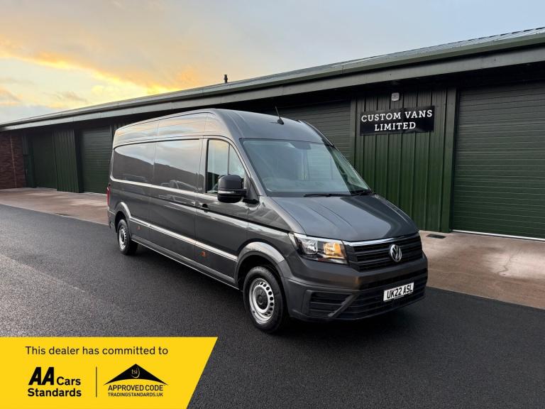 2022 VOLKSWAGEN CRAFTER TRENDLINE 2.0TDI 140 LWB GREY EURO 6