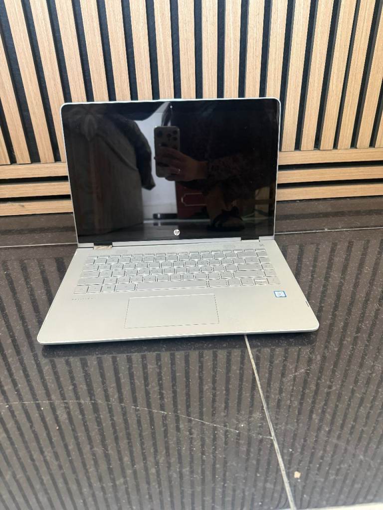 Beautiful recent Hp X360 convertible touch screen laptop in perfect working order and apps ready