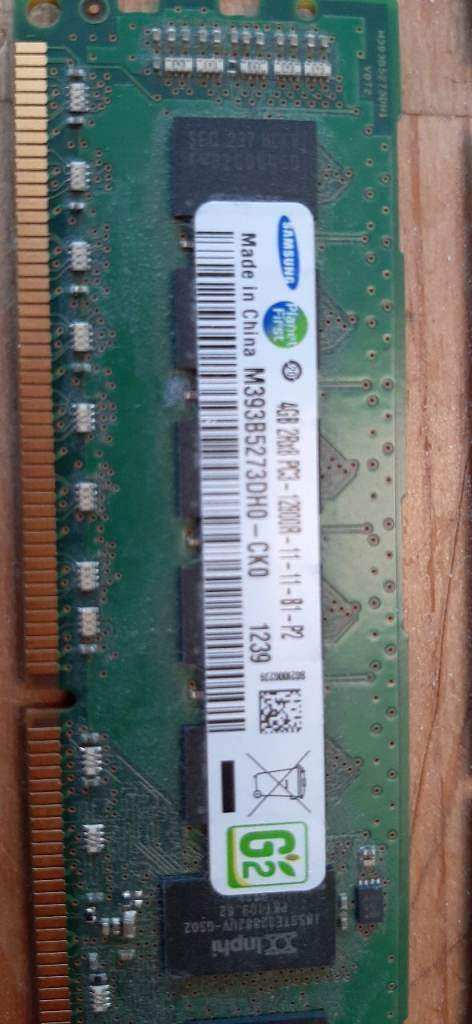 4x DDR3 1600 RAM