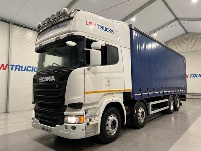 Scania R410 8x2 Rear Lift Topline Curtainsider