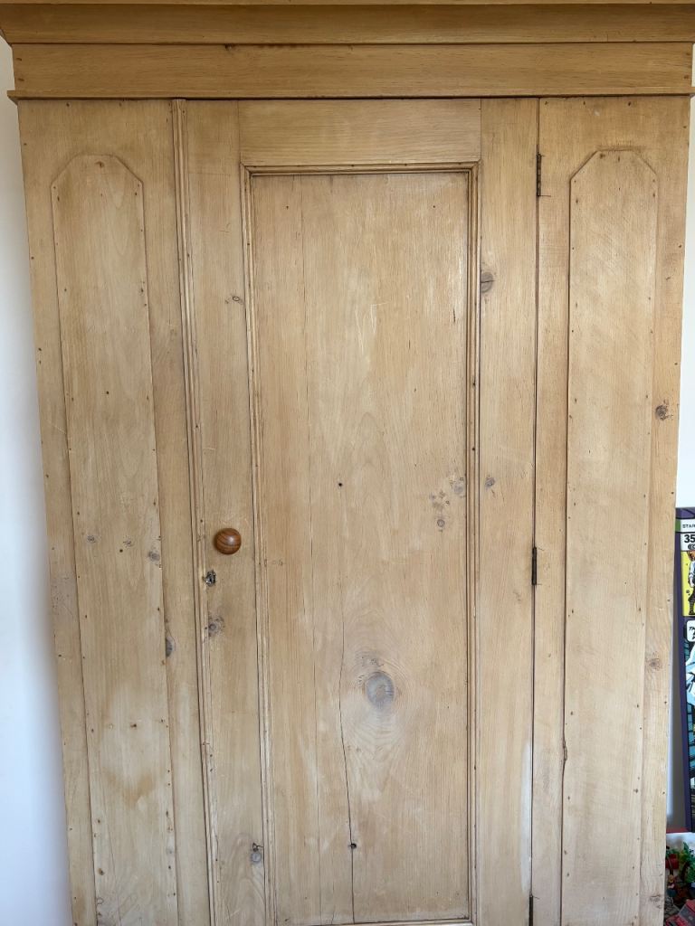 Pine wardrobe