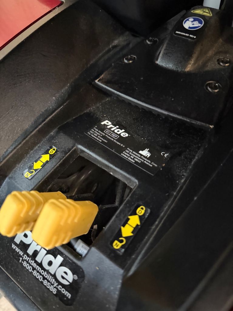 Pride Red Wheelchair 