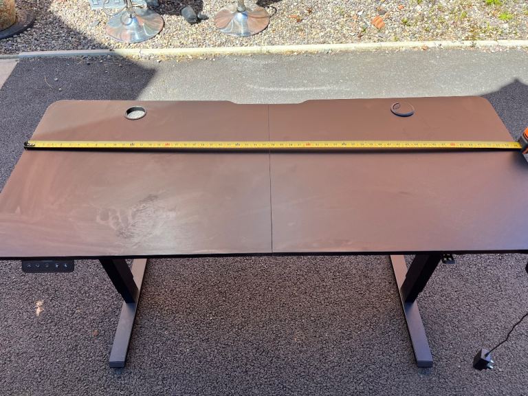 Desk - electric stand up sit down type