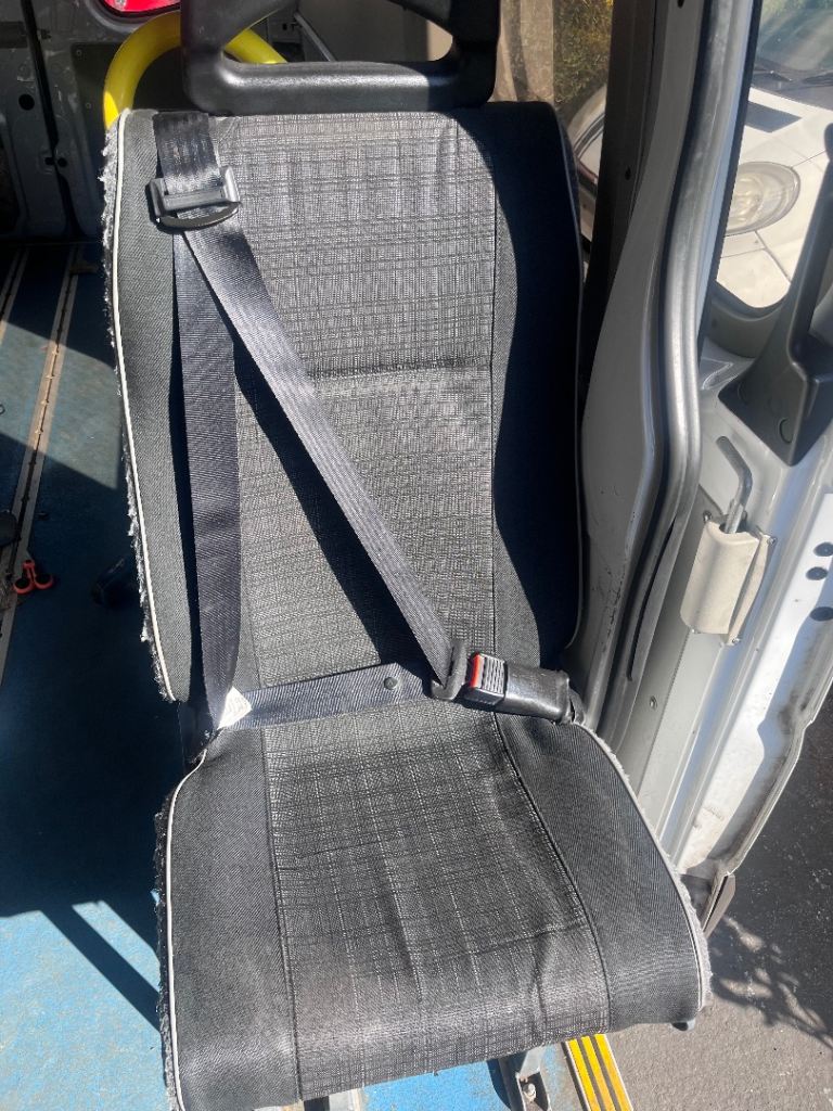 Rear seats with belts from Mercedes sprinter 2015 