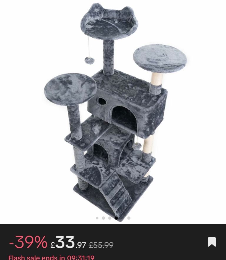 Cat Tree - Scratching Post & Climbing Tower