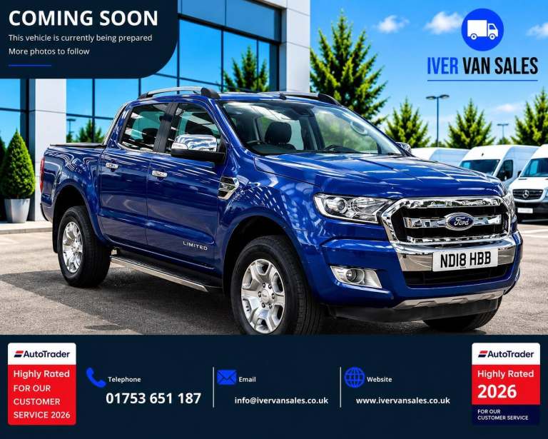 Ford Ranger 3.2 TDCi Limited 1 Auto 4WD Euro 5 4dr Diesel Automatic