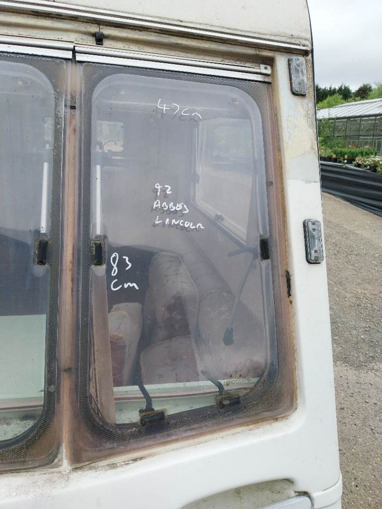 Abbey Lincoln caravan front nearside window 