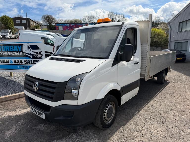2015 Volkswagen Crafter 2.0 TDI 109PS 13ft6 dropside Flatbed Diesel Manual