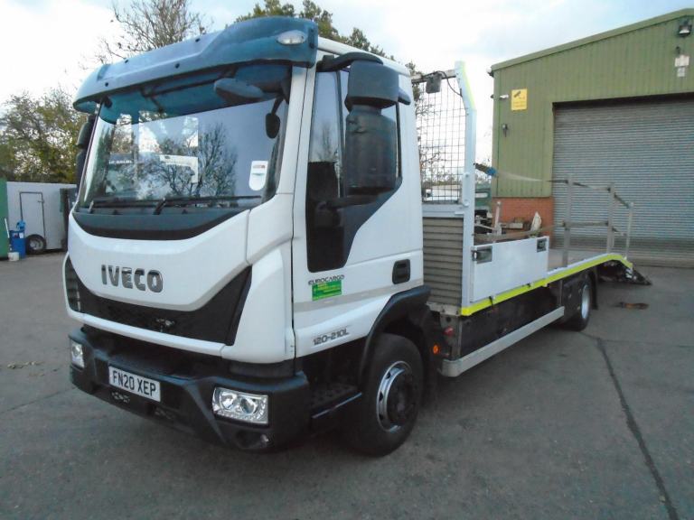 2020 (20) IVECO EUROCARGO EURO 6 120-210L 12TON BEAVER TAIL WITH FLIP TOW RAMPS 