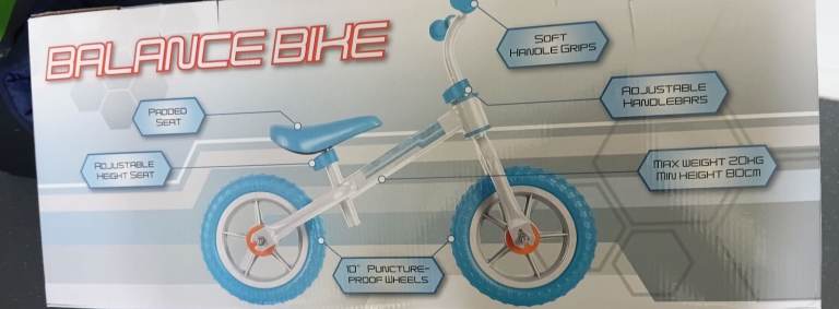 balance bike  for 2+ year old