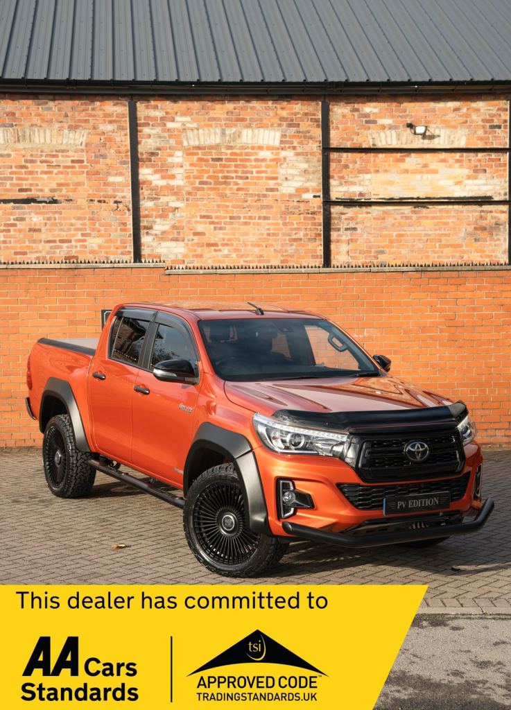 2019 Toyota Hilux 2.4 D Auto Invincible X Ltd Edn D/CAB Crew Cab PICK UP