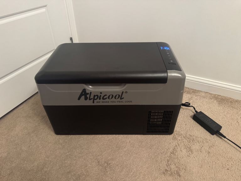 Used Alpicool G22 22L Car Fridge Freezer 12V/24V Tested Working Customer Return