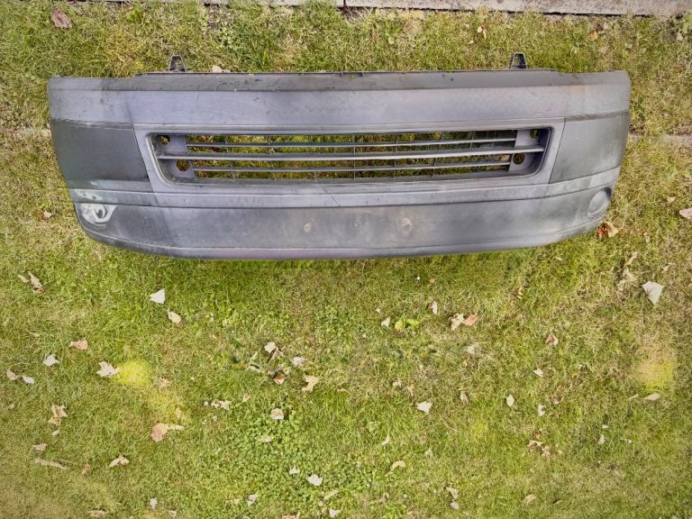 VW transporter 5.1 2014 front textured bumper in  grey