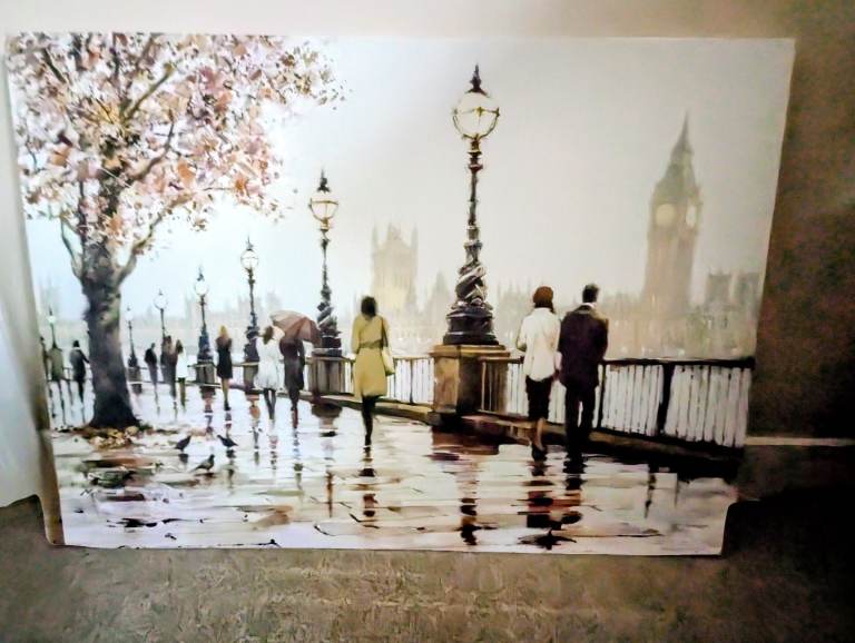 image for Large wall canvas - London