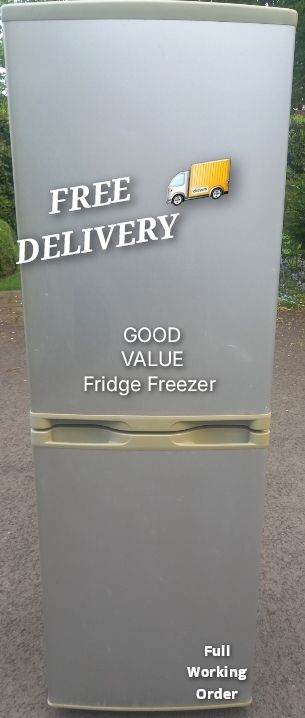 GOOD VALUE Fridge Freezer ~DELIVERED 🚚