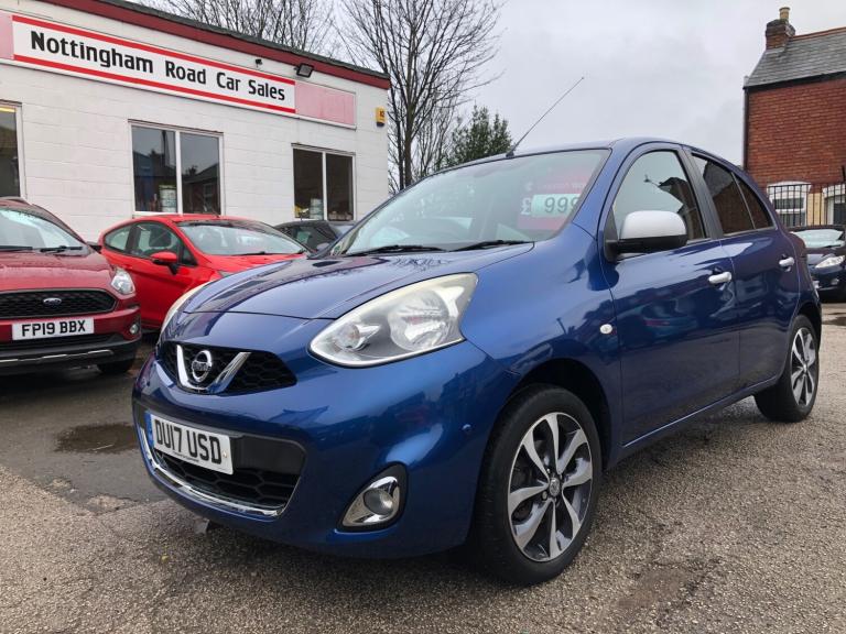 2017 Nissan Micra 1.2 N-Tec 5dr CVT HATCHBACK Petrol Automatic