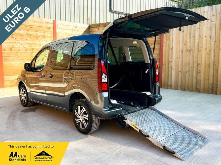 2018 Citroen Berlingo 3 Seat Wheelchair Accessible Disabled Access Vehicle WAV MPV Diesel Manual