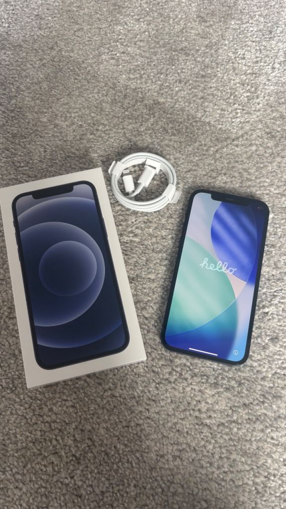 iPhone 12 64gb black 