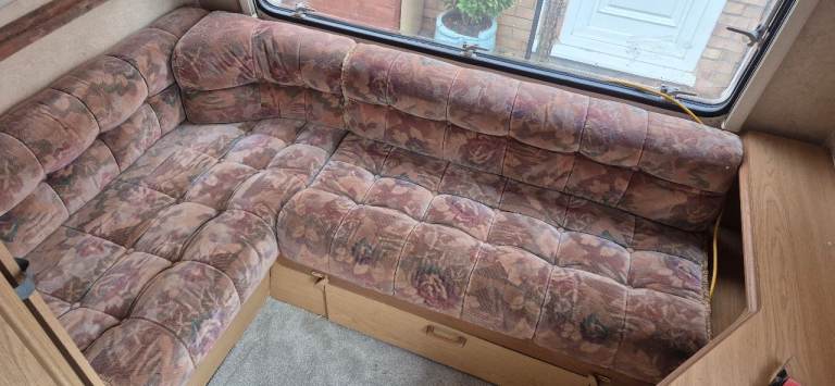 L-shape back cushions for camper caravan motorhome boat, set of 5