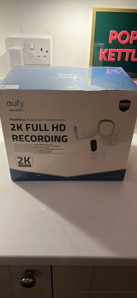 Brand new in sealed box- Eufy floodlight camera 