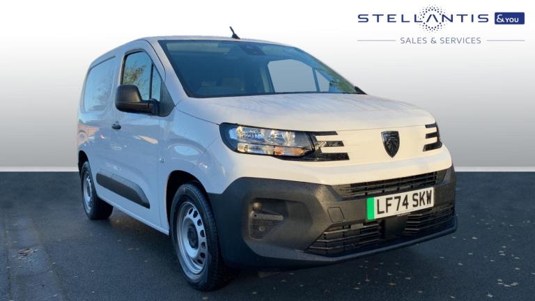 2025 Peugeot Partner 800 52kWh Professional Standard Panel Van Auto SWB 5dr (7.4kW Charger) Panel...