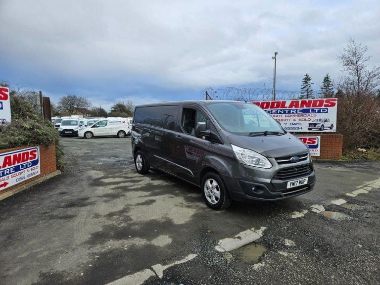 2017 ON 17 PLATE FORD TRANSIT CUSTOM 290 LIMITED LWB ULEZ FREE ZONE✅ NO VAT 