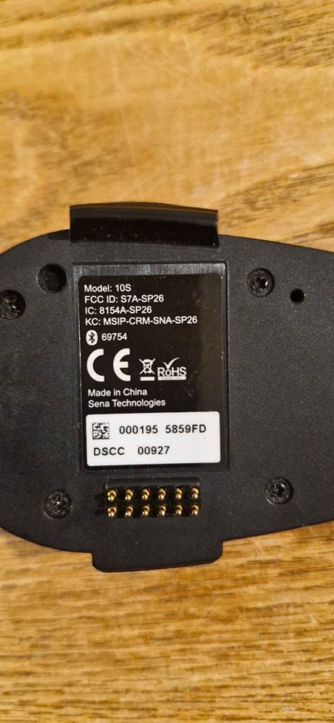 image for Sena 10S helmet comms