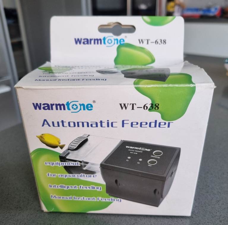 New Warmtone auto fish feeder