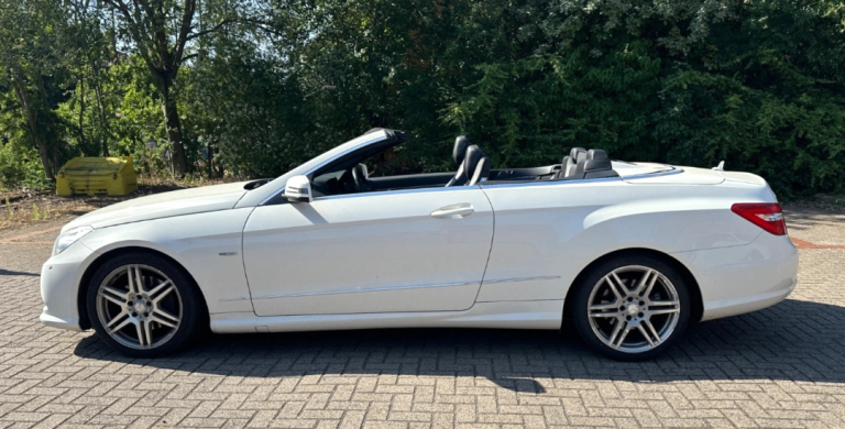 2011 MERCEDES E250 CONVERTIBLE E CLASS 2.1 TWIN TURBO CDI BLUEEFFICIENCY SPORT CABRIOLET TIPTRONIC *