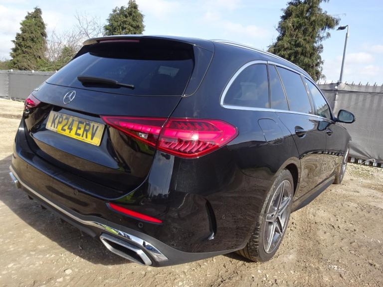 2024 24 REG MERCEDES BENZ C CLASS C200 AMG LINE AUTO ESTATE DAMAGED SALVAGE