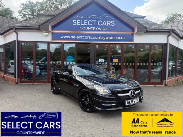 2016 Mercedes-Benz SLK 2.0 SLK200 AMG Sport Convertible 2dr Petrol Manual Euro