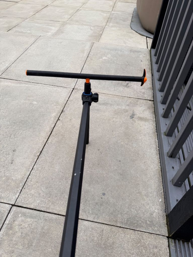 Matrix ridged feeder arm with guru xl reaper rod rest