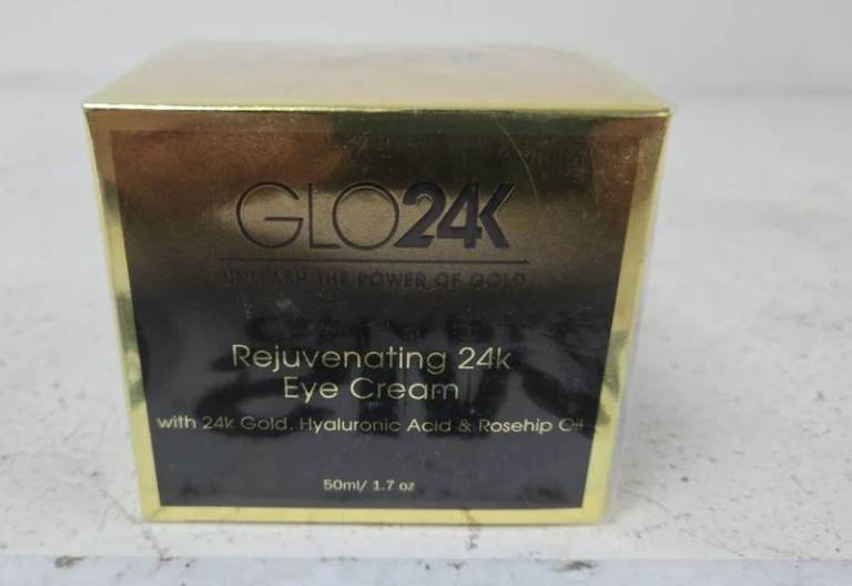 GLO24K Eye Cream | 24K Gold | Anti-Aging Formula | RRP £78