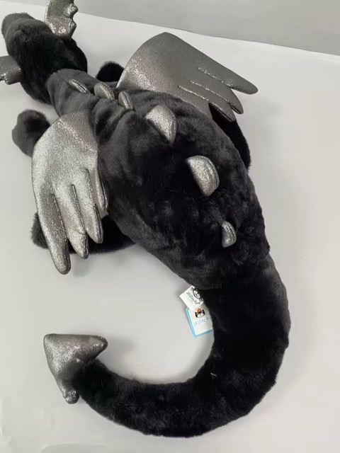 Jellycat Black Dragon Soft Toy – Brand New with Tags