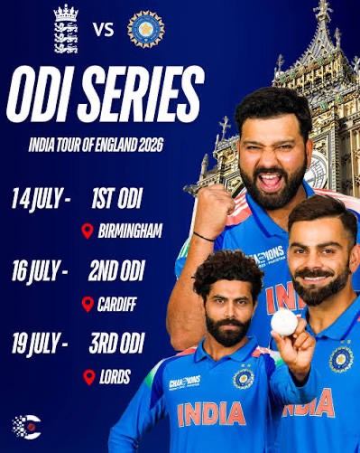 India vs England ODI Edgbaston
