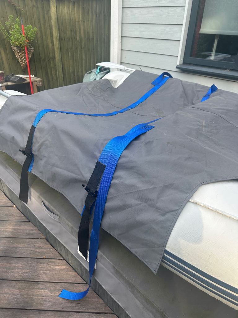 image for Plastic inflatable dinghy vgc