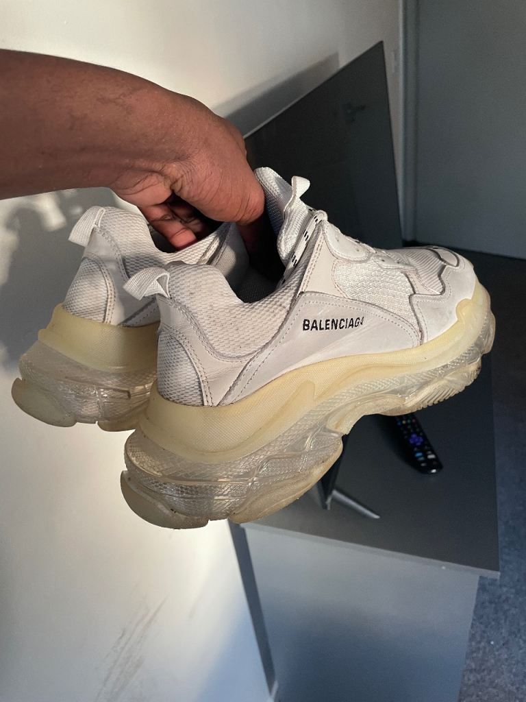 Balenciaga Triple S Clear Sole Sneakers