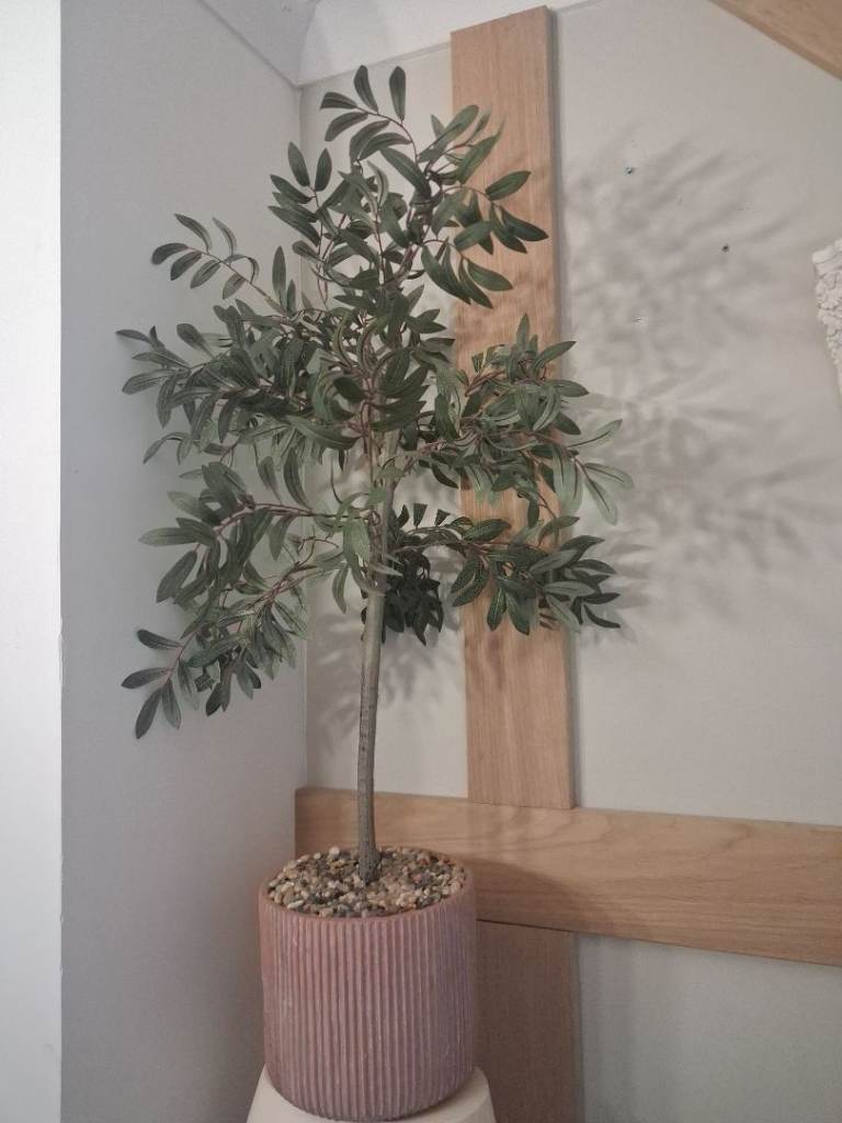 Lovely artificial tree in a terracotta pot 