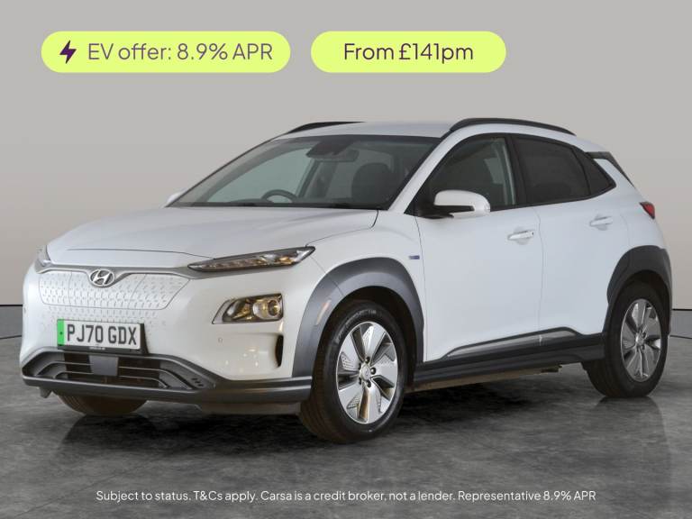 2020 Hyundai KONA 64kWh Premium SUV 5dr Electric Auto (7kW Charger) (204 ps) - NAV - BLIND SP Suv...
