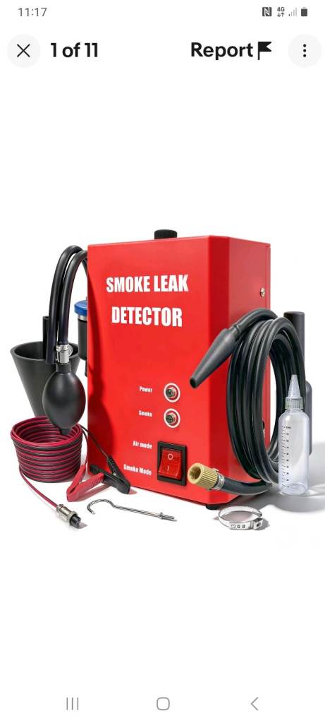 New Smoke Leak Detector for Automotive Diagnostics