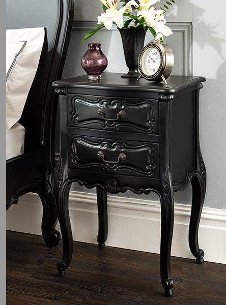 Brand New Marvellous La Rochelle French Antique Style 2 Draw Bedside Table – RRP £320 