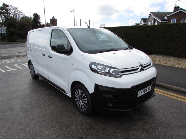 2020 Citroen Dispatch 1000 1.5 BlueHDi 100 Van Enterprise PANEL VAN Diesel Manual