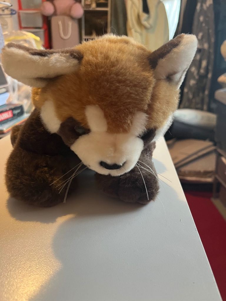 Red panda soft toy